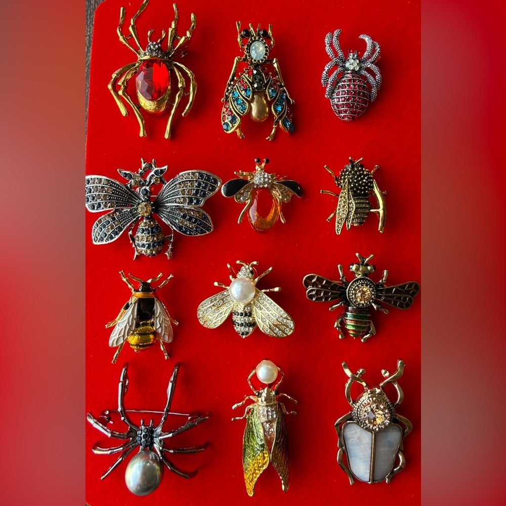 Colorful Insect Brooch Collection - Picture 5 of 5